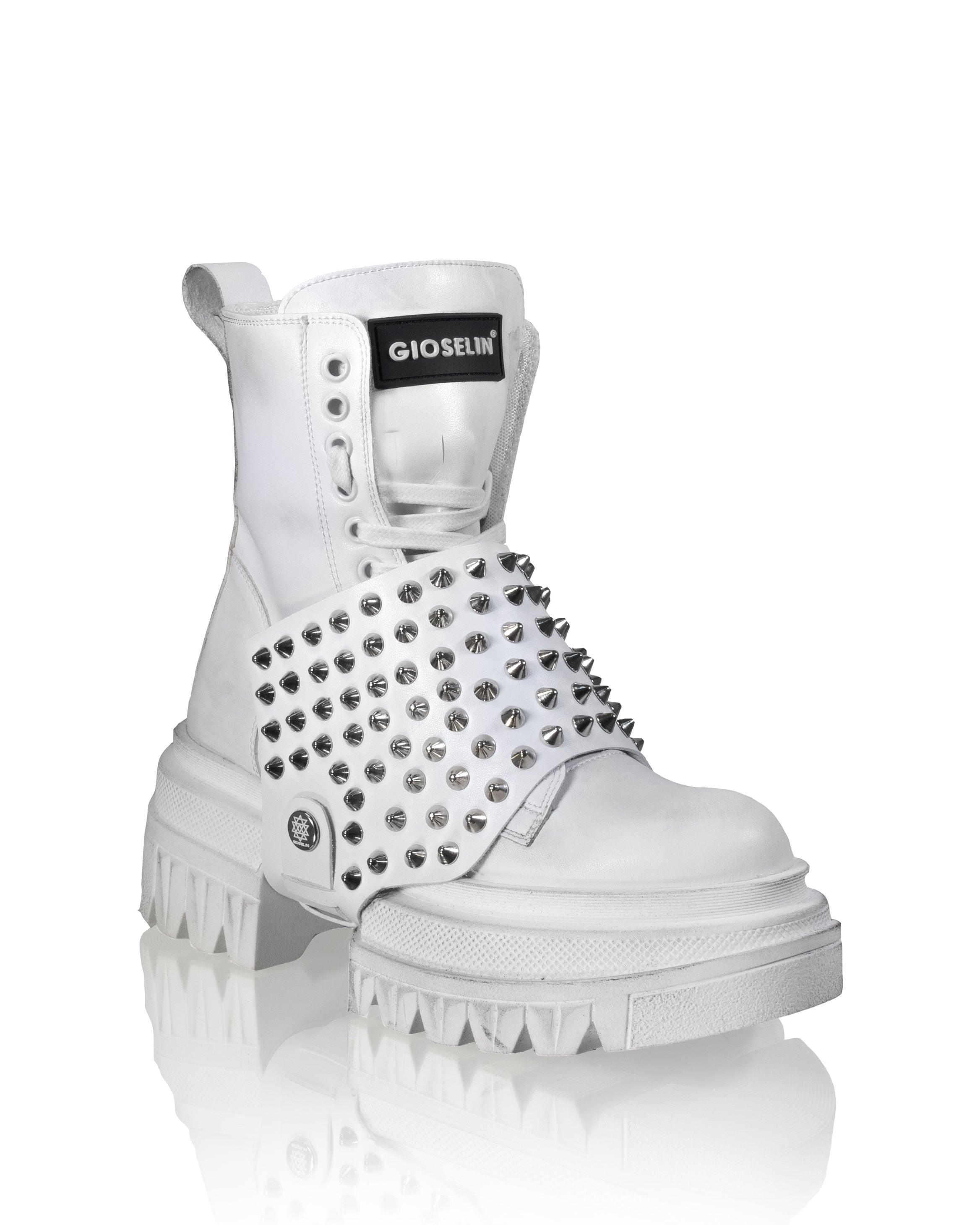 Time Bianco Studs - Gioselin