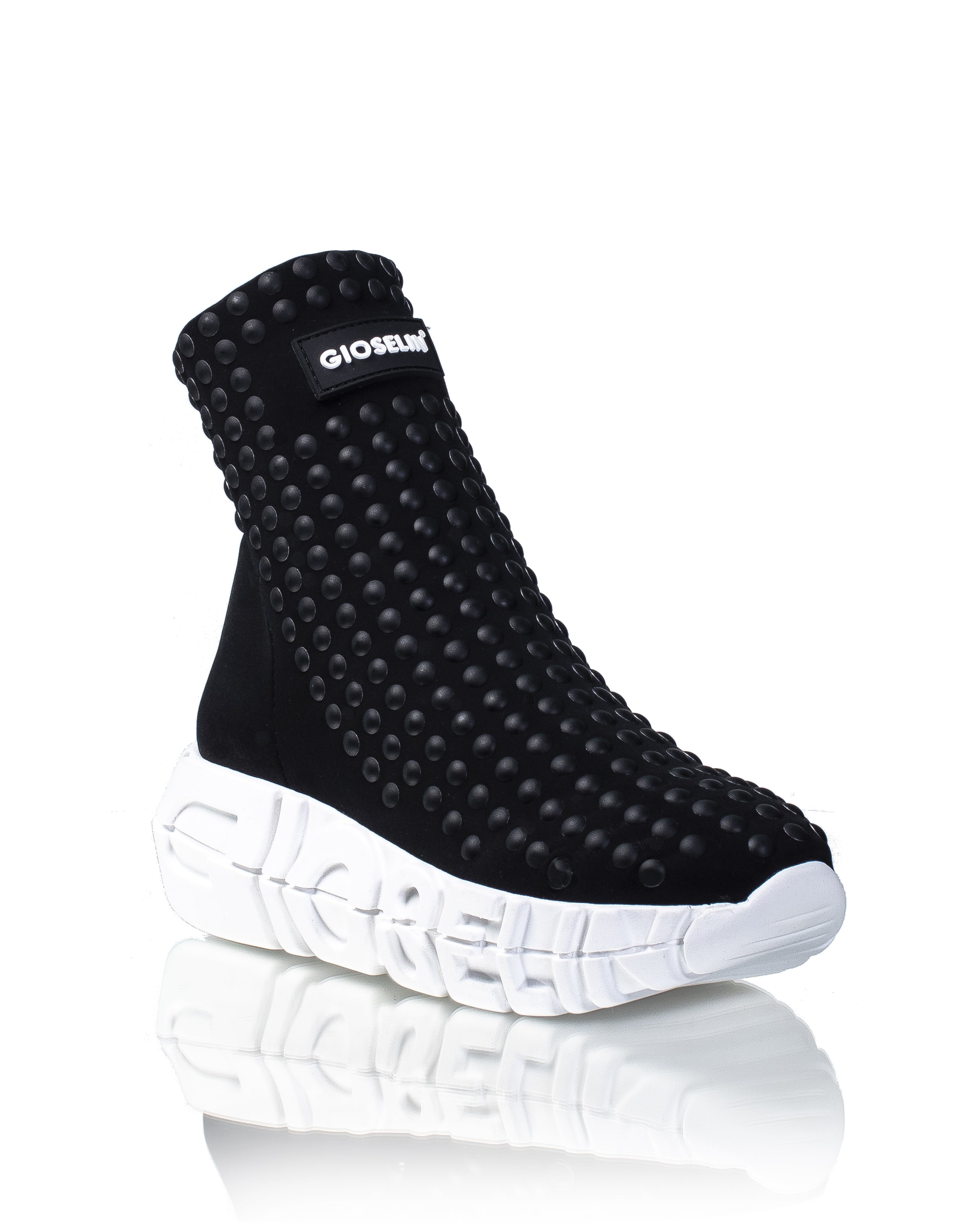 Guerre Noir Clous Argent