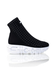 Guerre Noir Clous Argent