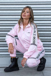 Combinaison rose perle