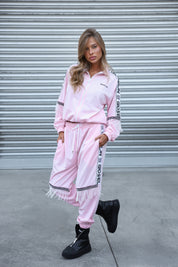 Combinaison rose perle