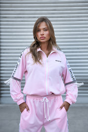 Combinaison rose perle