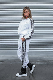 Survêtement blanc brodé