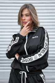 Survêtement noir brodé