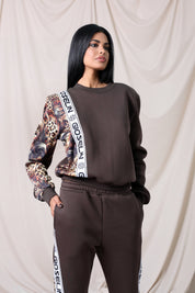 Costume marron Wild Elegance