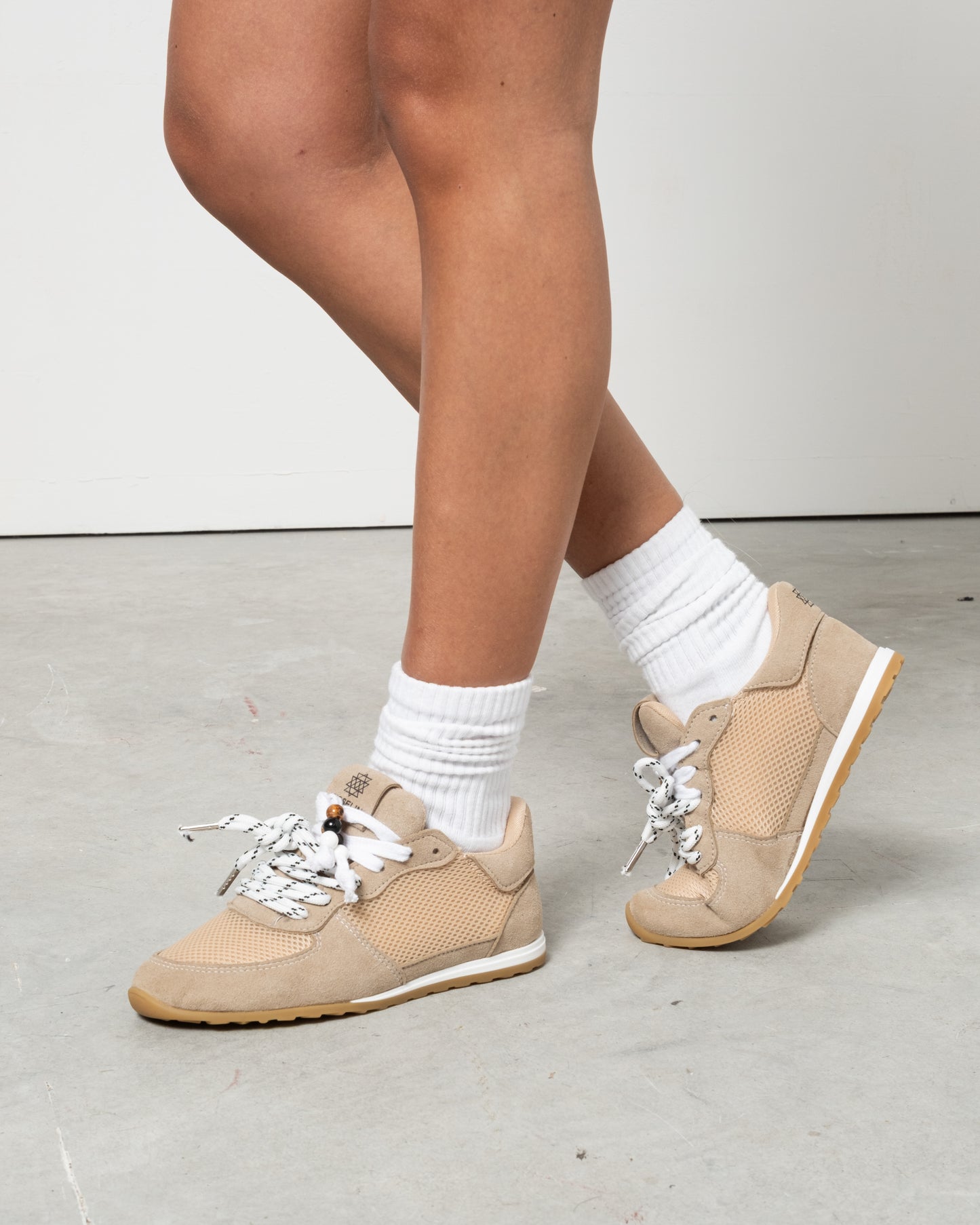 Sneakers donna leggere LOW - Taupe
