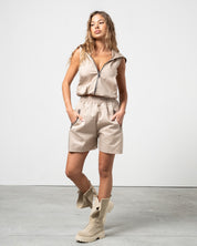 Completo Zip Beige