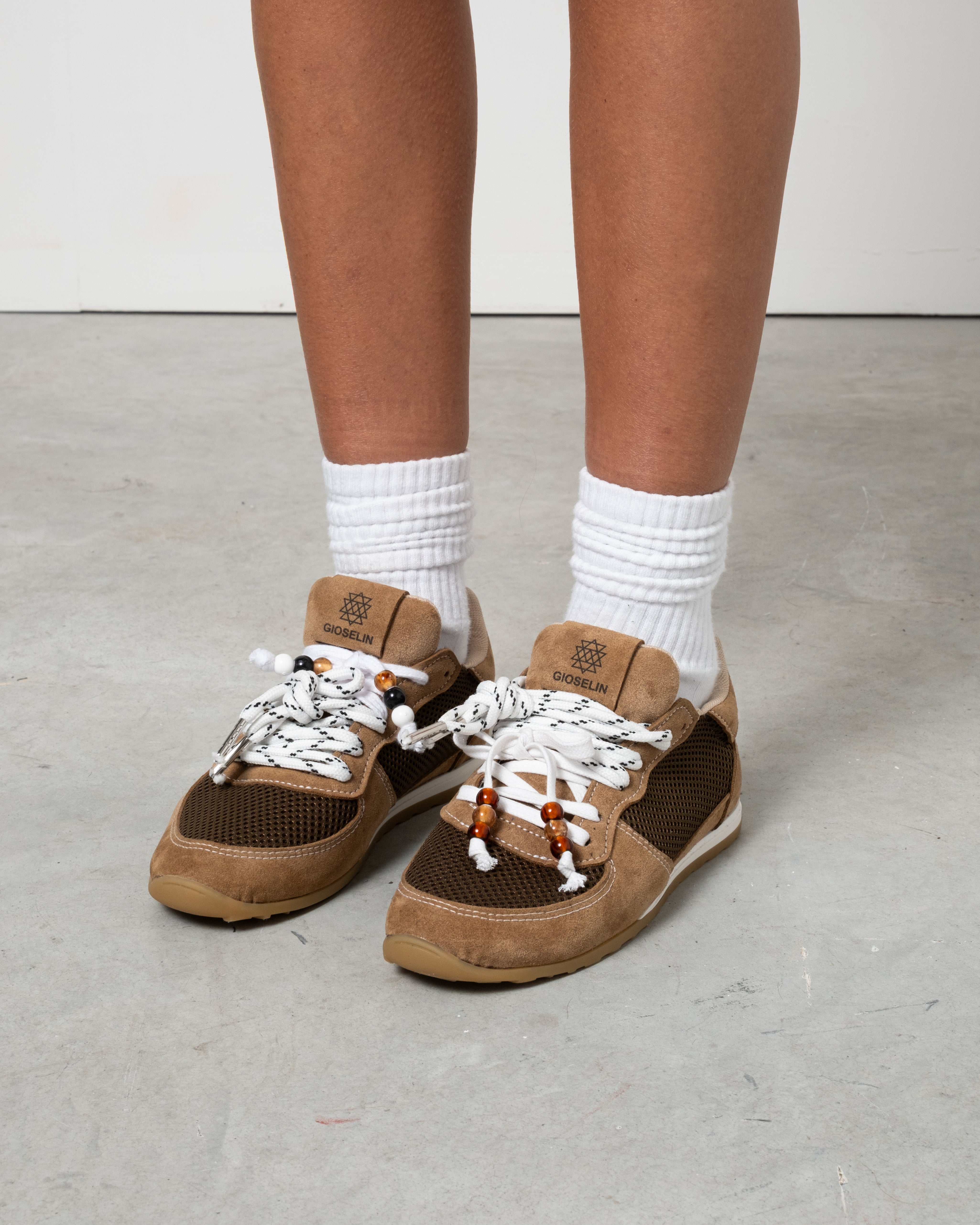 Sneakers donna leggere LOW - Beige