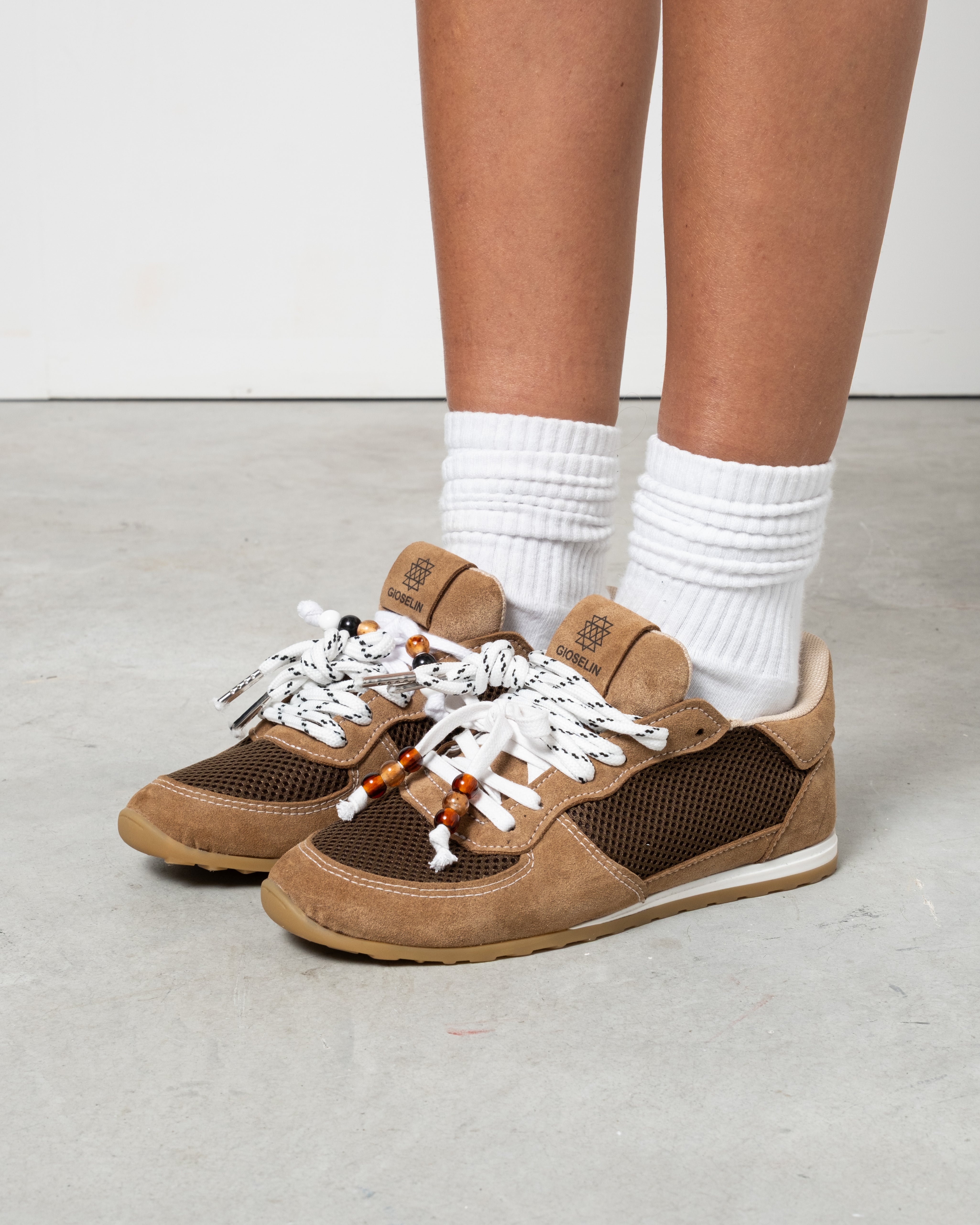 Sneakers donna leggere LOW - Beige