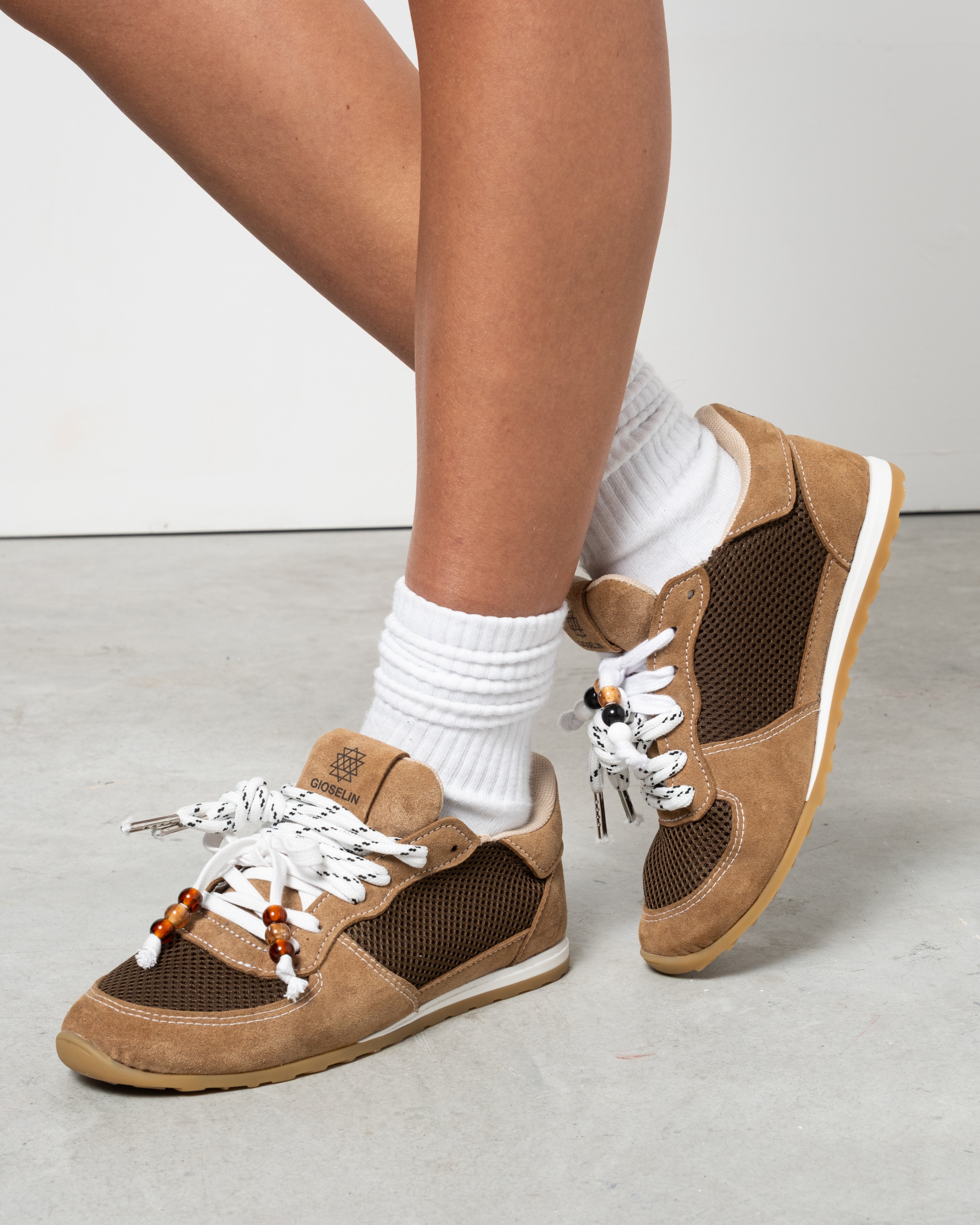 Sneakers donna leggere LOW - Beige