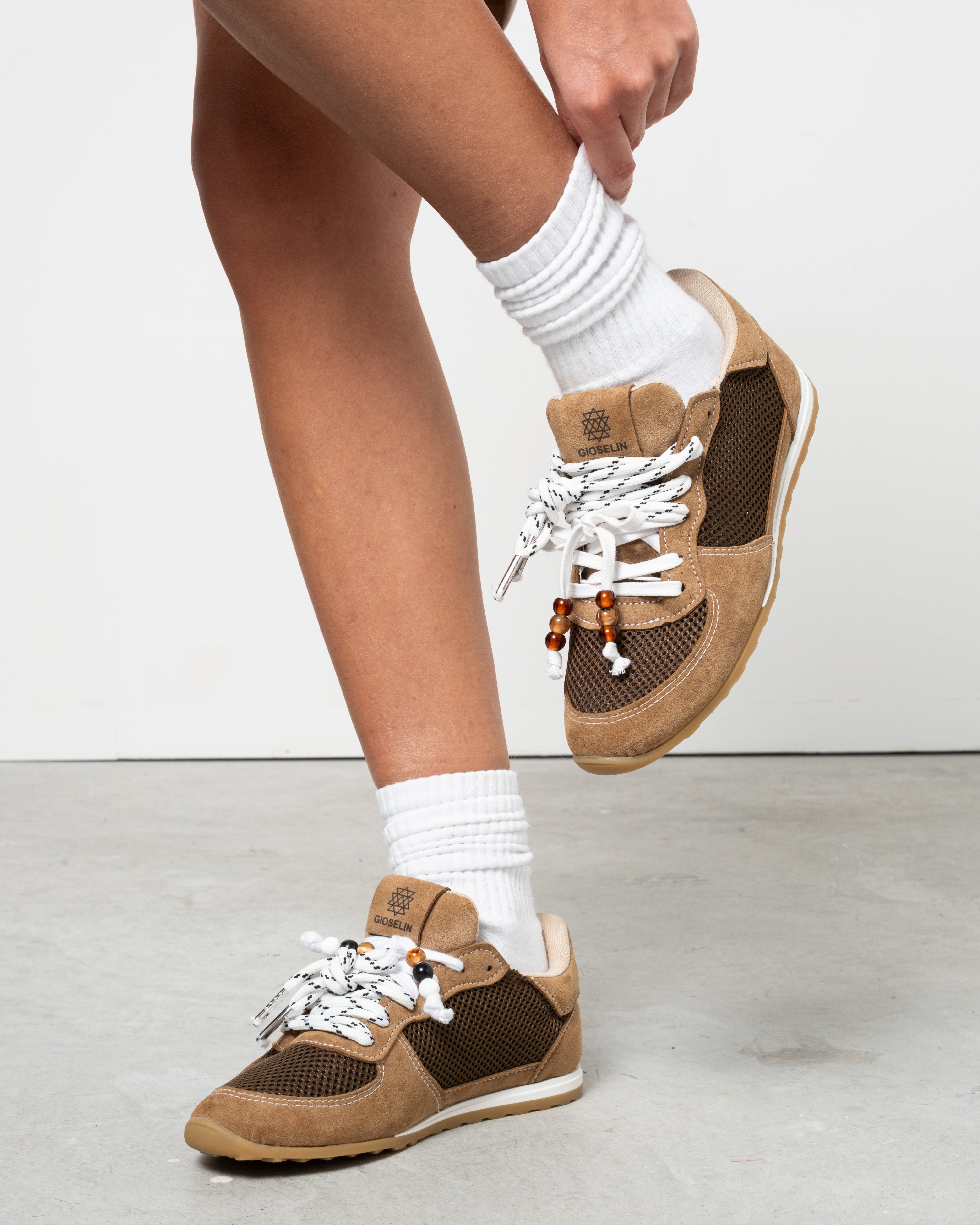 Sneakers donna leggere LOW - Beige