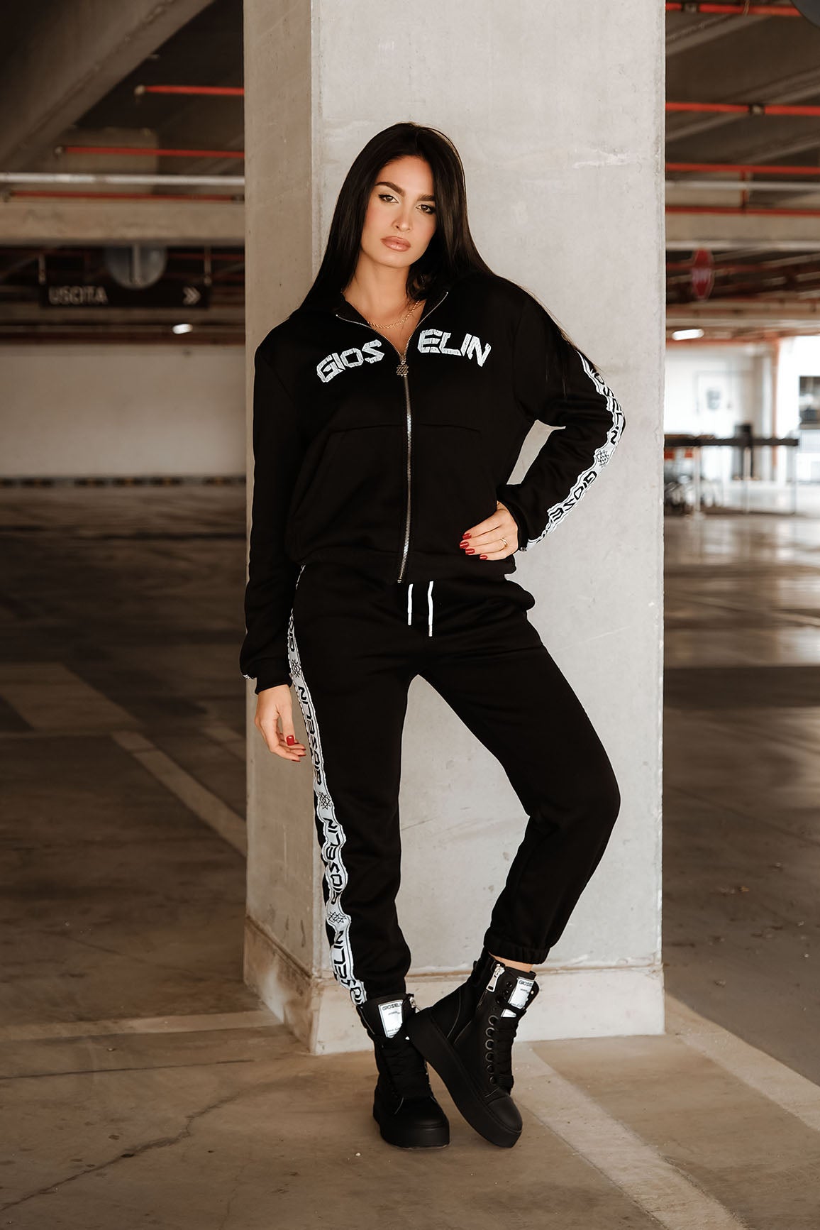 Survêtement basique noir