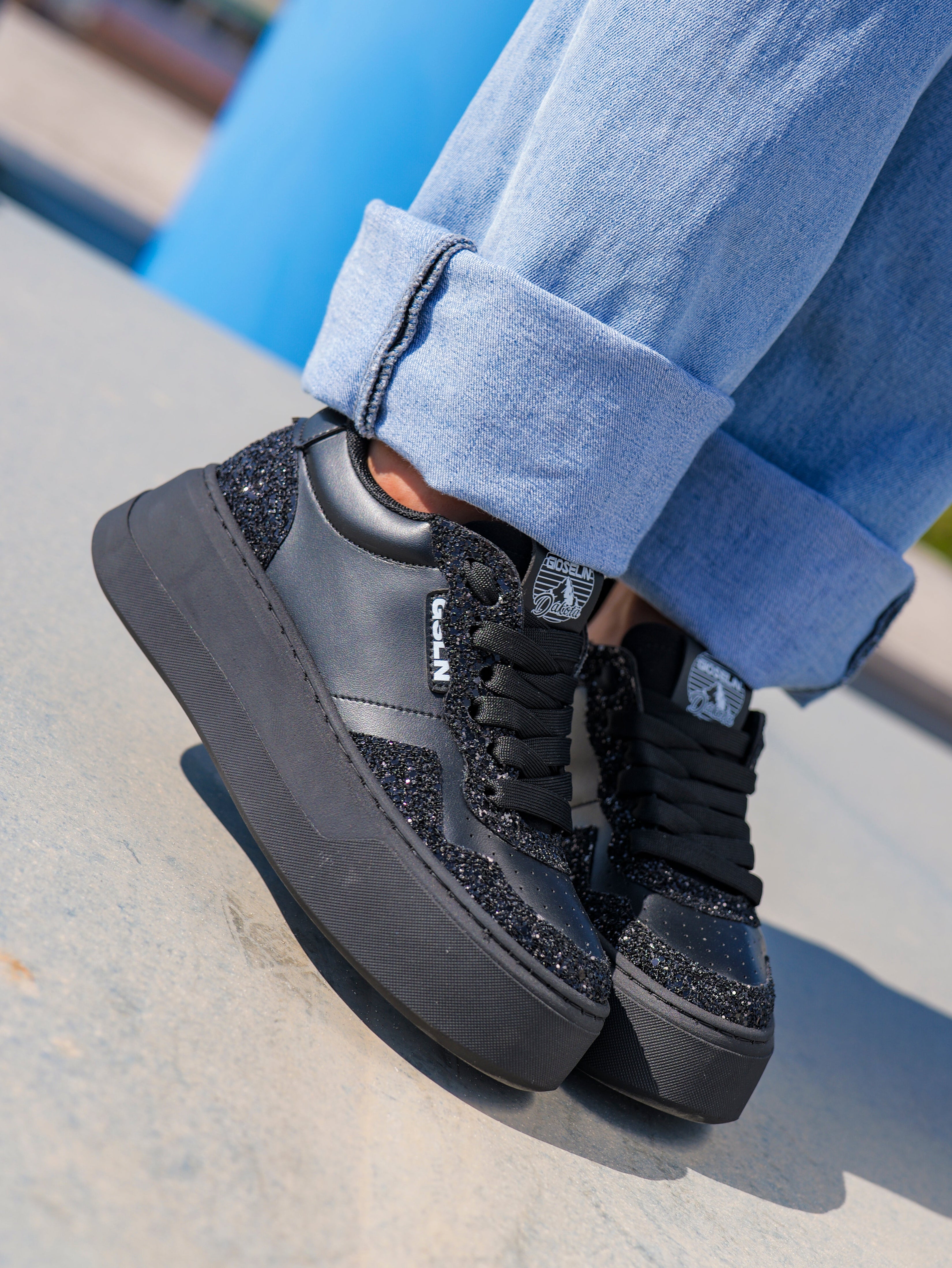 DAKOTA Paillettes noires