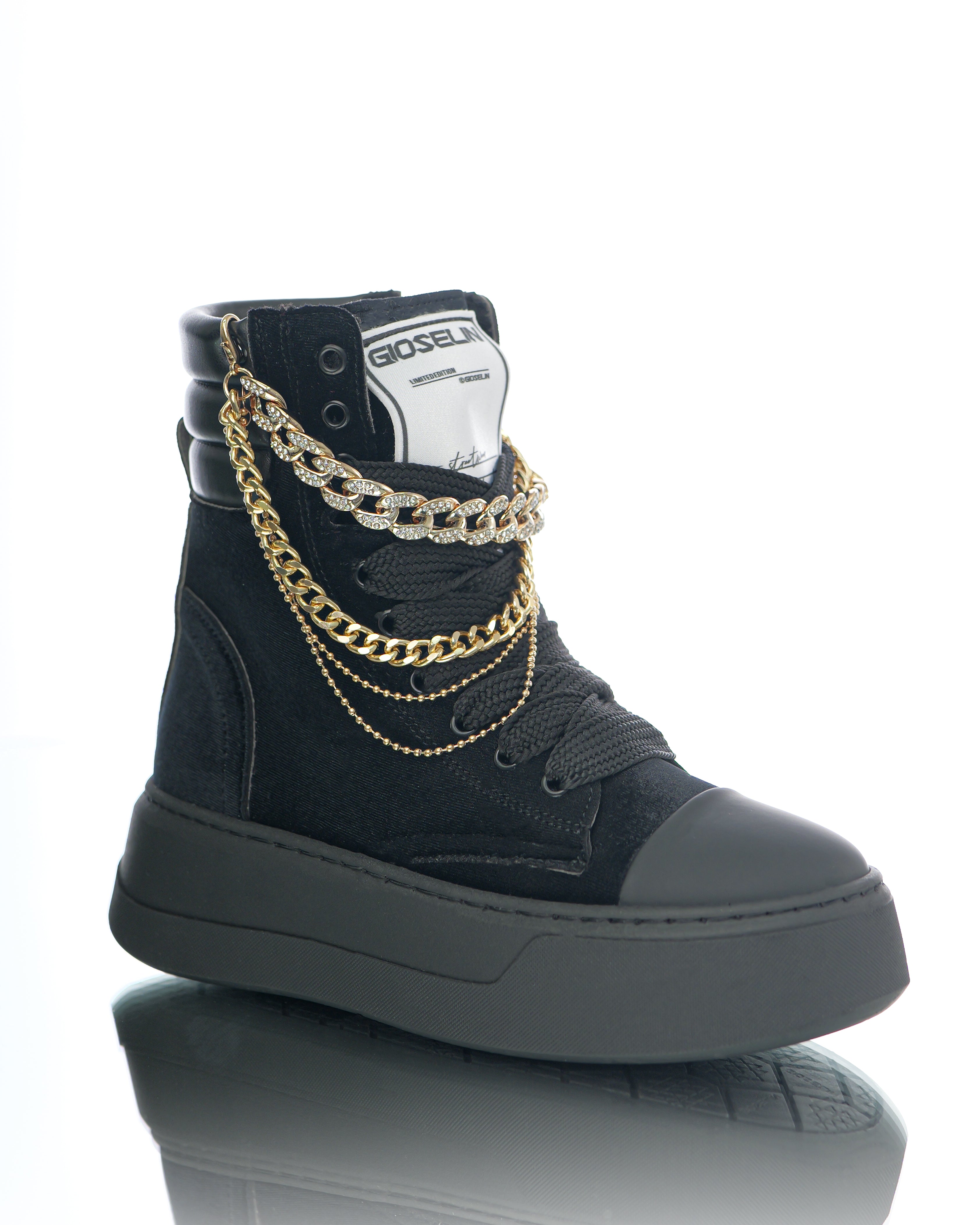 Collier Nit-up en velours noir