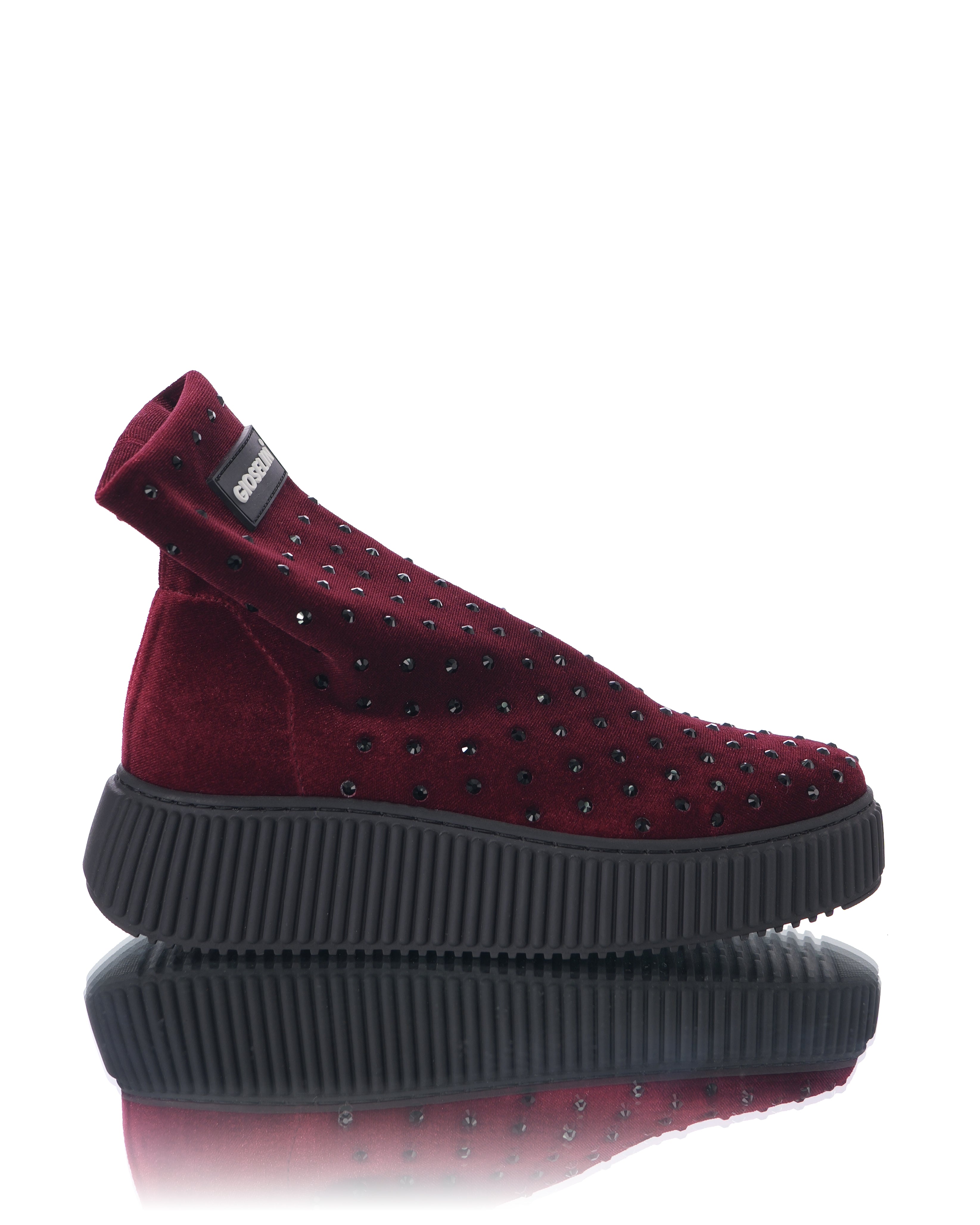 Velours de peur B.Diamond Bordeaux