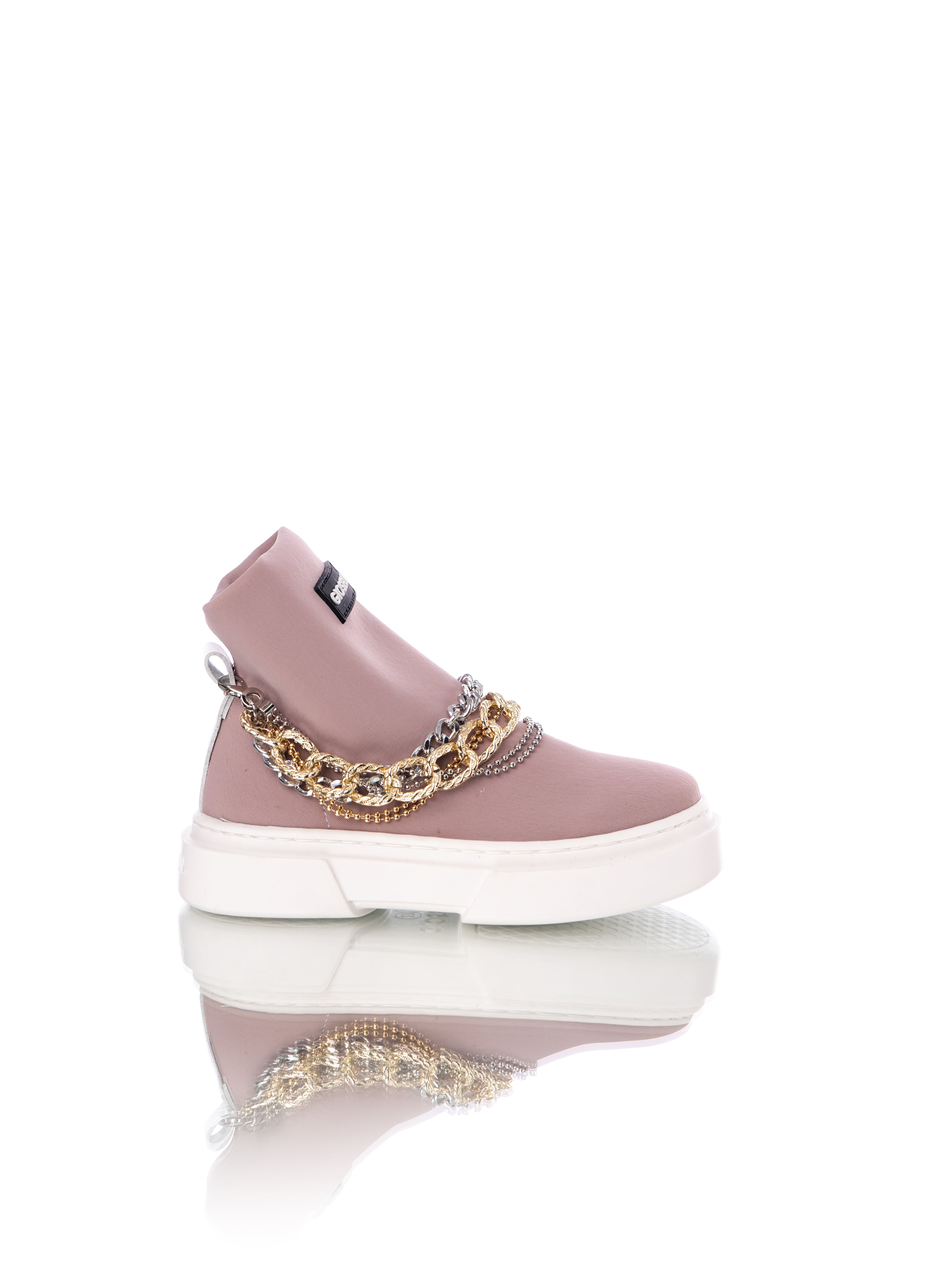 Collier bébé rose clair