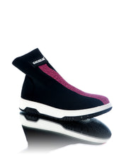 Fuchsia bébé pailleté clair