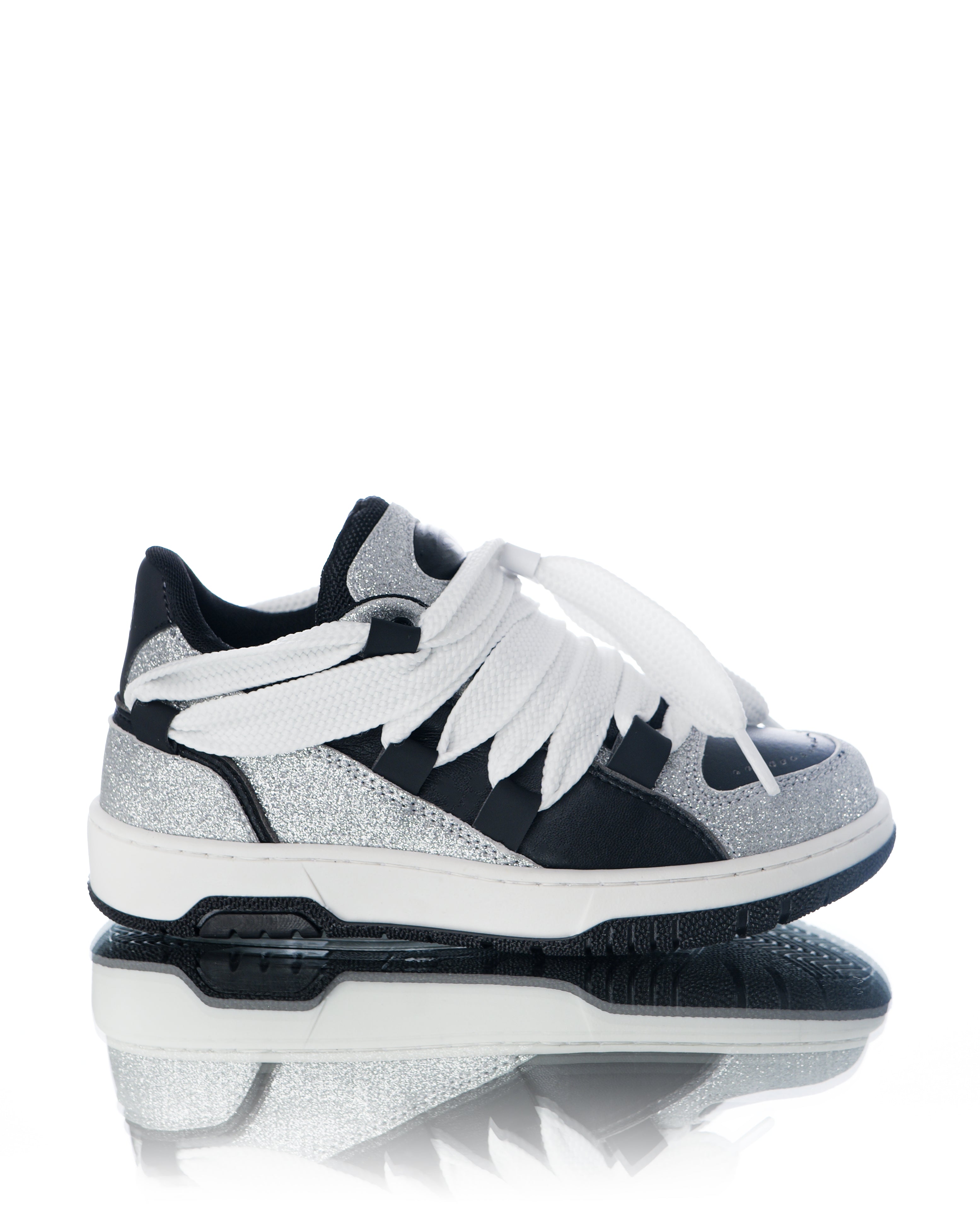 Serpent Bébé Paillettes Argent