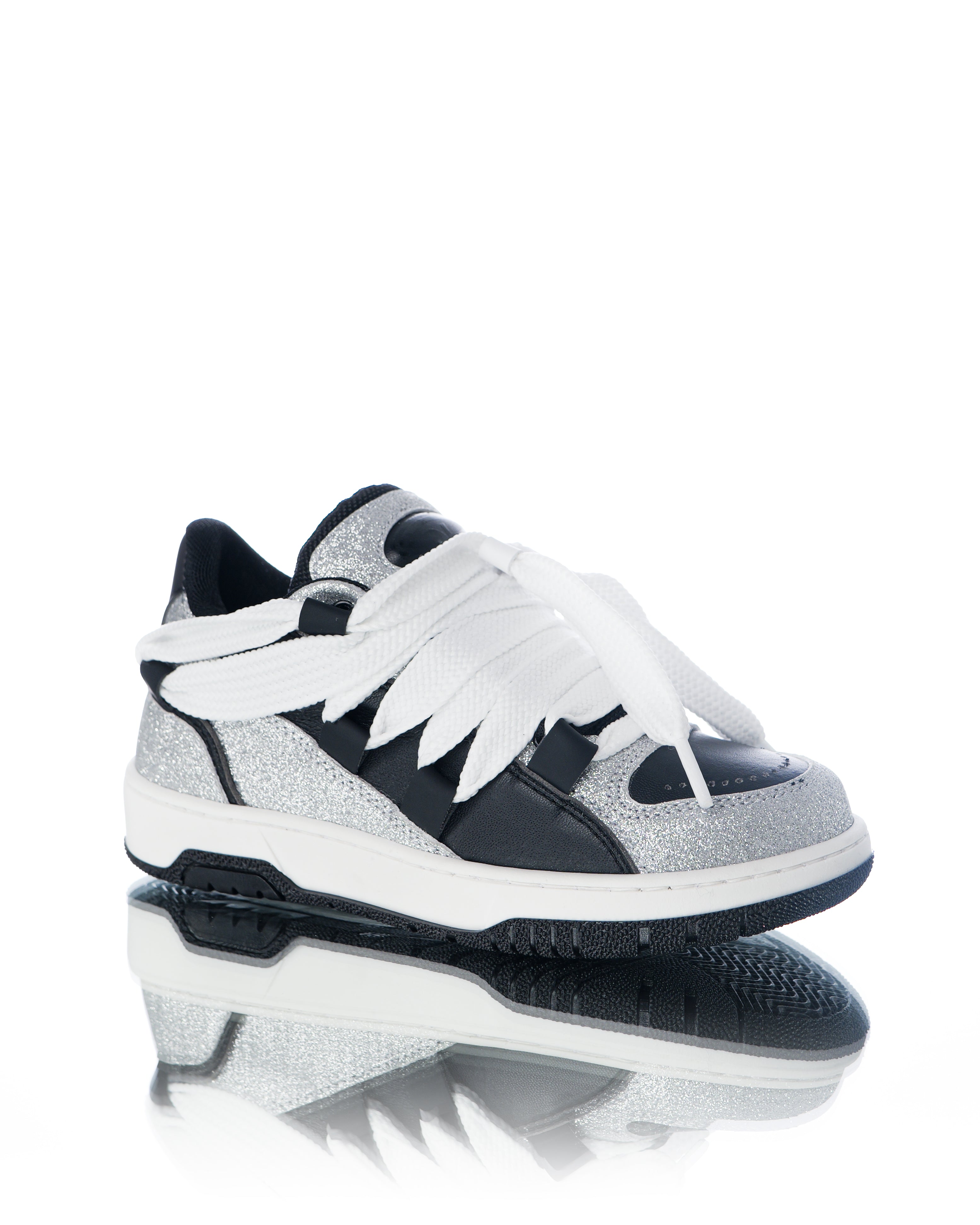 Serpent Bébé Paillettes Argent