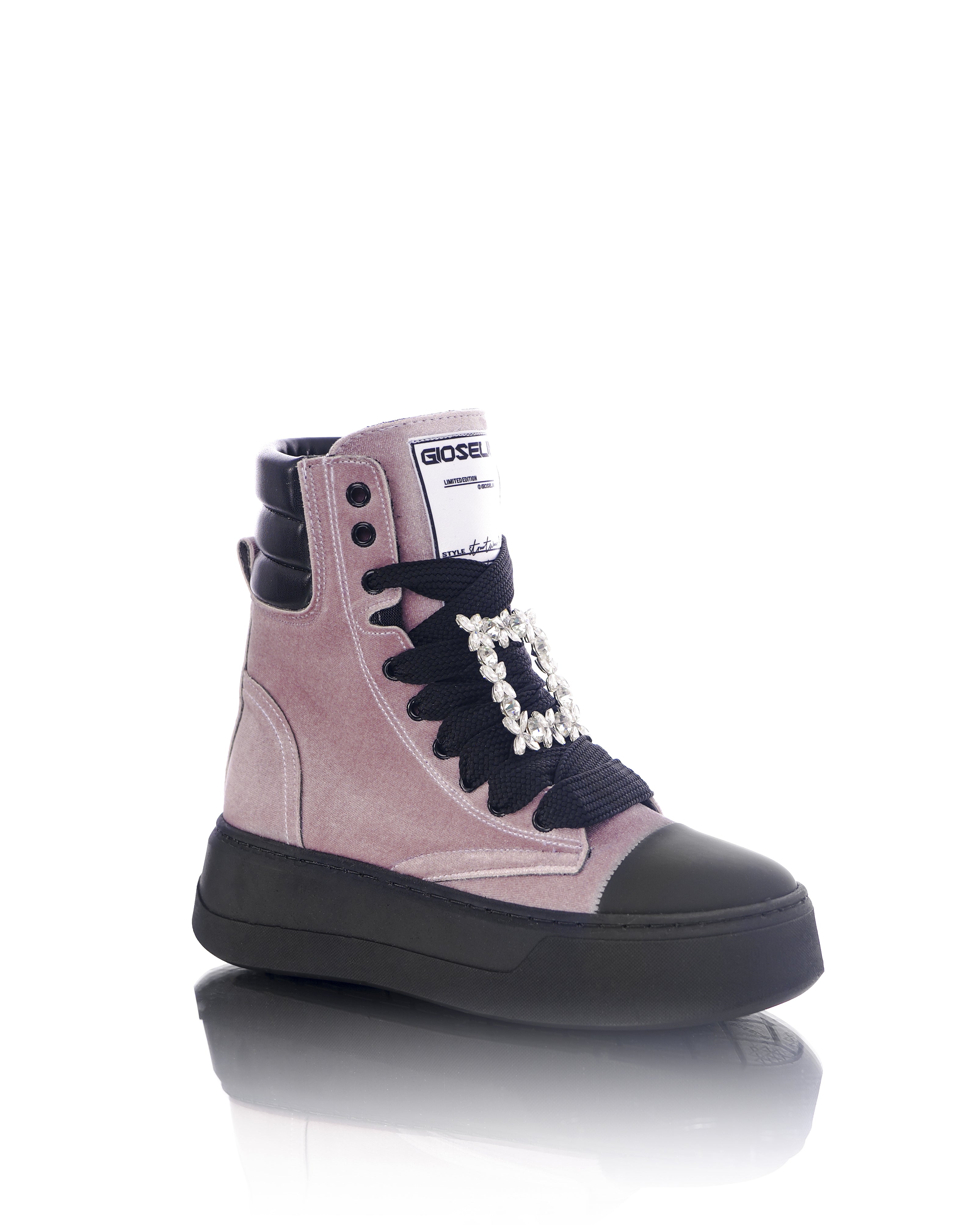 Bijou en velours rose Nit-up