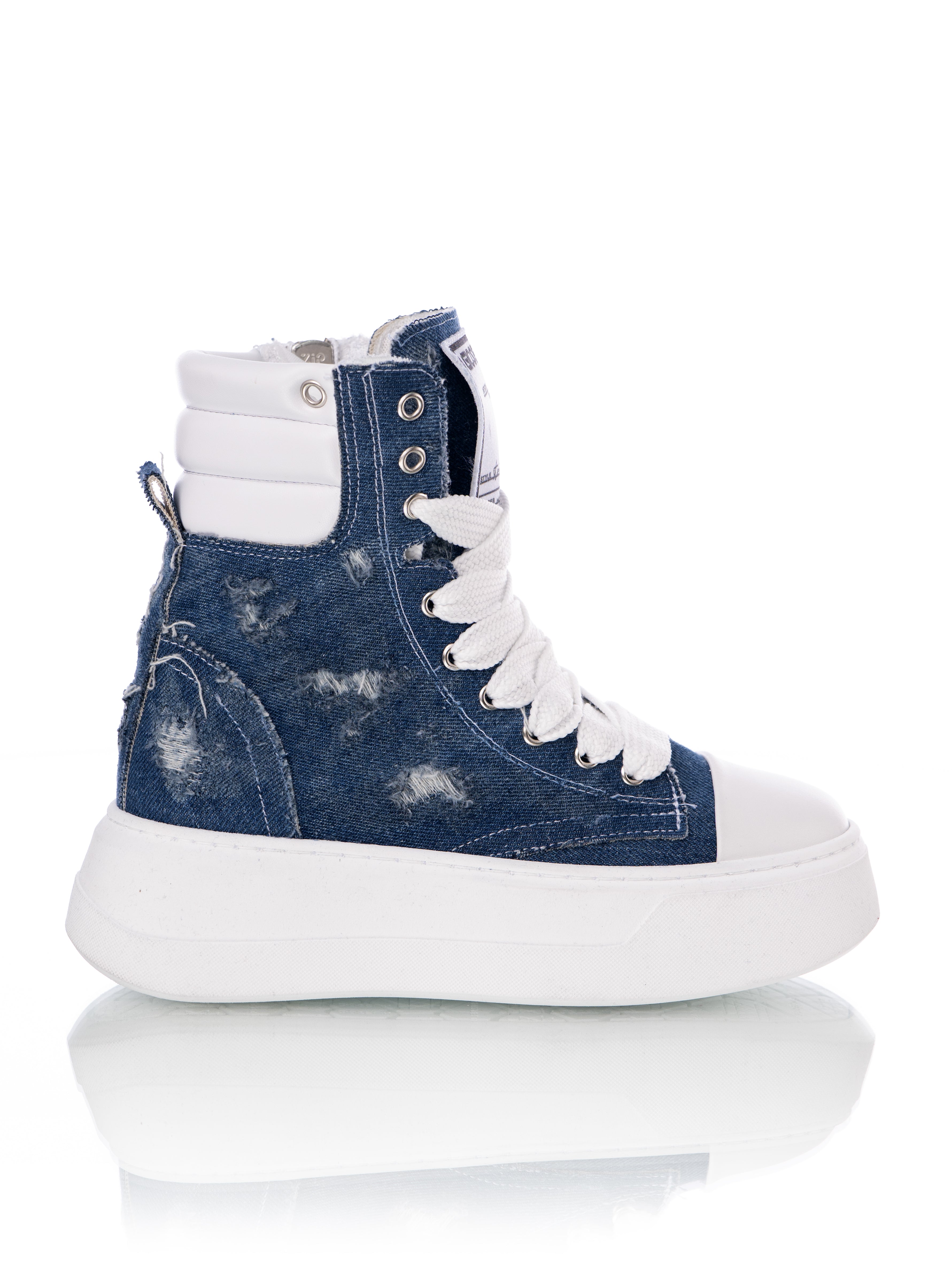 Jean déchiré bleu Nit-up