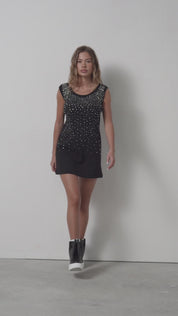 Vestito Nero Diamond con Swarovski